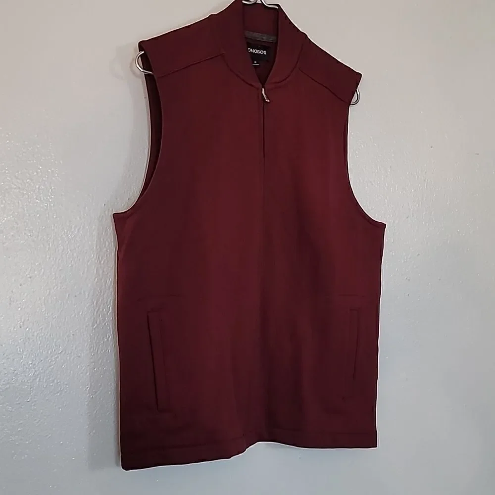 Bonobos Cotton Front Zip Vest - Picture 4 of 12